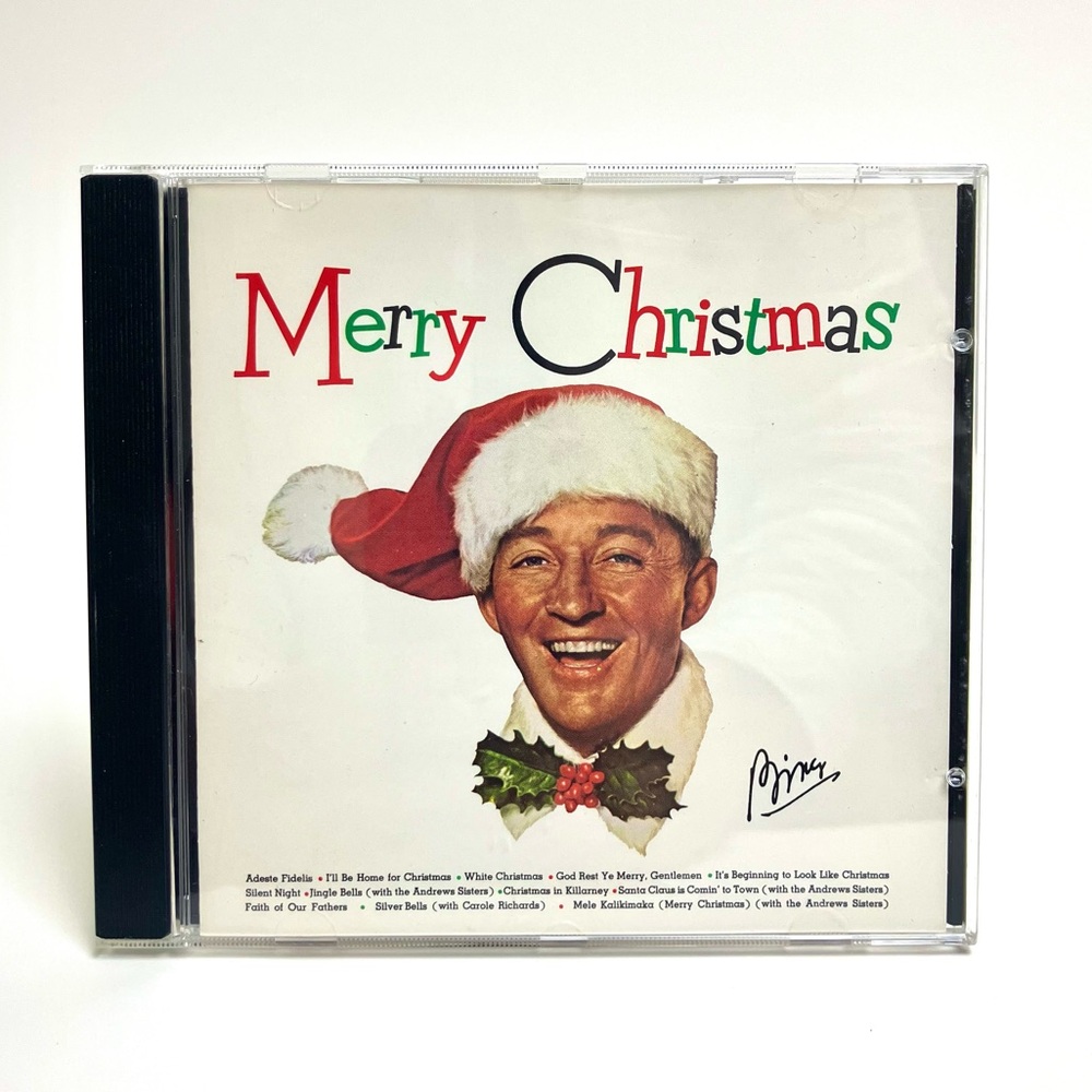 Vintage Christmas Classic Holiday Bing Crosby Compilation Album CD